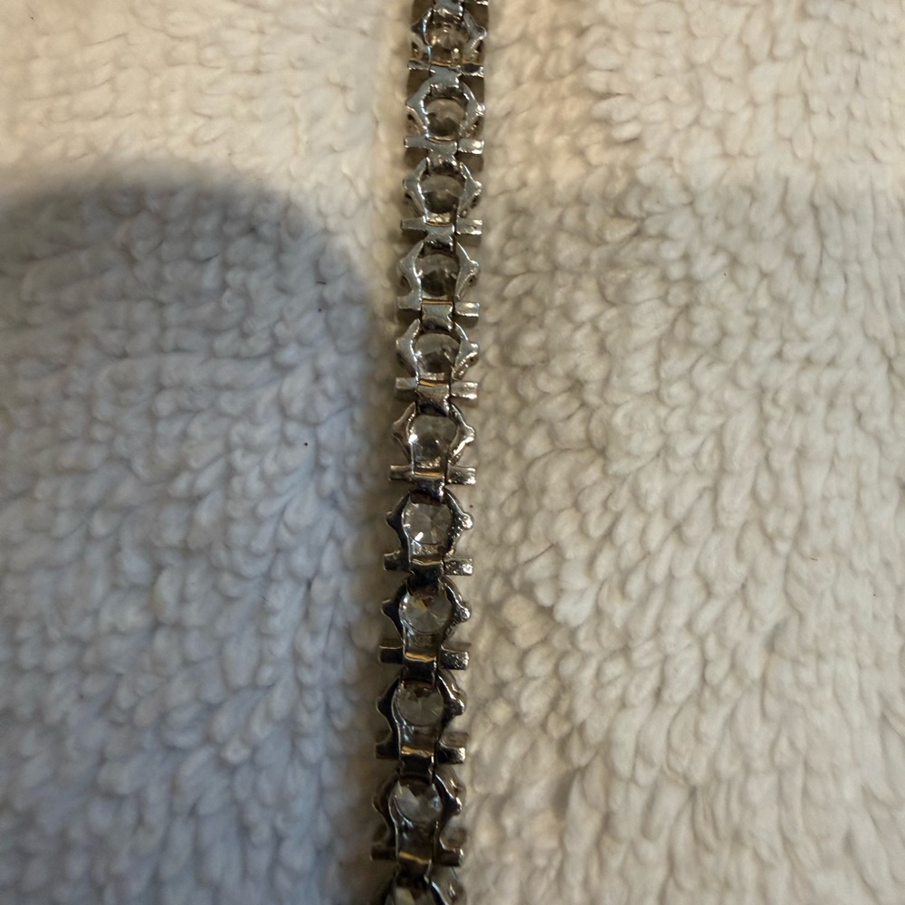 Nordstrom Sterling Silver Tennis Bracelet with Cubic Zirconia- Women's Jewelry - Picture 7 of 8